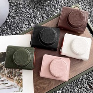 Suitable for Canon g7x3 g7x2 Camera Case Crossbody g7x makr ii III Protective Case Leather Case Came