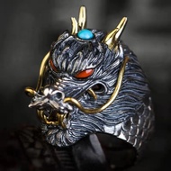 Special Hot Sale New Fashion Titanium Steel Dragon Rings Classic Personality Cool Faucet Mens Ring C