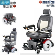 【海夫健康生活館】國睦美利馳 中輪驅動型 電動升降座椅 電動輪椅(P327+R300)