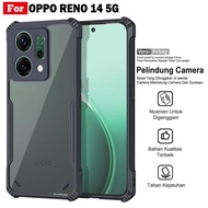 HARD CASE ARMOR SHOCKPROOF BUMPER TRANSPARANT OPPO RENO 13 / 13F / 13 PRO / 14 4G / 14 5G / 14F 4G /