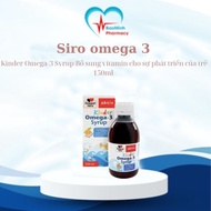 Omega 3 Syrup For Babies Kinder Omega-3 Syrup Supplement Vitamins For Children'S Development 150ml