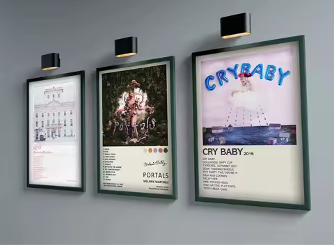 Pop Music Album PORTALS Picture American Singer Melanie Martinez Posters For Room Canvas Painting Ae