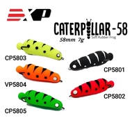 EXP CATERPILLAR-58S SOFT RUBBER FROG