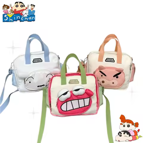 Crayon Shin-chan's Outing Bag Mr Crocodile Mountain's Versatile Creative Lightweight Cross-body Back