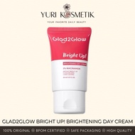Glad2Glow Tone Up Brightening DAY Cream 30g Tone Up Facial Cream 2% Niacinamide Brightening Cream Sk