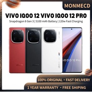 VIVO iQOO 12 / iQOO 12 Pro Phone Snapdragon 8 Gen 3 Handphone 5100mAh Battery 120w Charging Original Smartphone