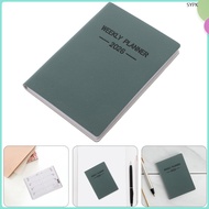 Cute Daily Organizer Notebook Weekly Planner with Notes Mini Calendar Notepad Hourly Small  shaoyipi