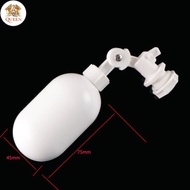 QC 1/4 inches inlet Float Valve White Plastic Adjustable Auto Fill Float Ball Valve Water Control Sw
