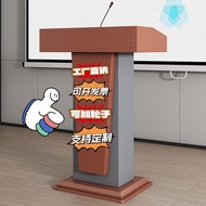 Customized Platform Podium Simple Speech Conference Room Small Host Rostrum Reception Hotel Guests W