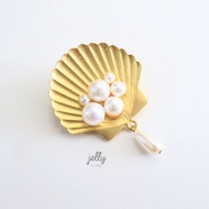 Masterpiece Brooch Kebaya Ethnic Premium Copper Brass Plated Women's Hijab Accessories | Laut Master