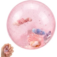 Ocean Squishy, Pink Oceans Themed Ssensory, Relax Relief and Focus Aid for Everyone, 5.5x5.5x5.5 cm,