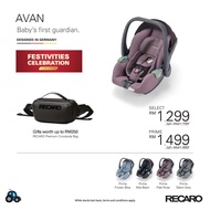 Recaro Car Seat Avan Select with free gift