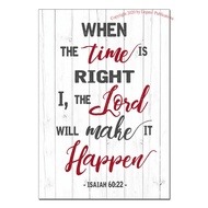 Bible Verse Sintra Board Wall Decor (Isaiah 60_22)