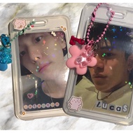 Photocard HOLDER KPOP FANMADE NCT EXO BTS TREASURE ENHYPEN ID CARD HOLDER PC HOLDER Transparent PHOT