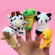 10 Pieces Baby Kids Finger Puppet Cartoon Animal Plush Toys Child Baby Favor Puppets For Bedtime Sto