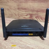 Bekas Pakai / Cisco Linksys E1700 N300 300Mbps Gigabit Wireless Router Ap Wan Pppoe
