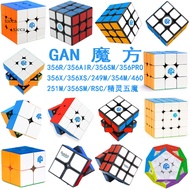 GAN 356Rs/Pro/11M-Pro/12-Maglev/460/249/Xs/Duo330 Third Order Rubiks Cube Xieca-Cb