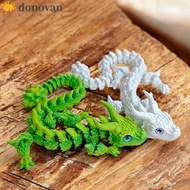 DONOVAN 3D Printed Dragon, Simulated Eye All-in-one Molding 3D Printed Diceratops Dragon, Laser Chin