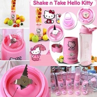 [ GARANSI 100 % ] SHAKE AND TAKE HELLO KITTY ( 2 CUP ) / BLENDER KITTY @ blender philips / blender m