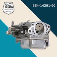 6B4‑14301‑00 Carburetor For Yamaha 2 Stroke 9.9HP 15HP Outboard Motor
