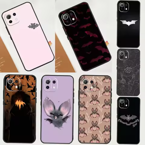 Halloween Bat Case For Xiaomi 13 14 15 Ultra 11T 12T 13T 14T Pro POCO X7 Pro X3 X5 F5 F6 M6 X6 Pro C