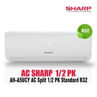 AC SPLIT 1/2 PK SHARP AH-A5UCYN Garansi Resmi Sharp/Free Pasang