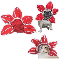 Halloween Clothes Small Demo-Dog Demogorgon Headgear Props Carnivorous Plant Outfits Novelty Chucky 