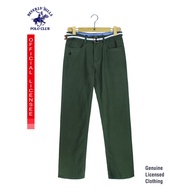 Beverly Hills Polo Club Men’s Twill Pants in Non-Stretch Fatigue LKEE922
