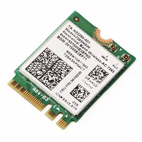 Wireless Adapter Card for Intel 7265NGW ac WIFI BlueTooth 802.11ac 2x2 NGFF Wifi BT 4.0 FRU:04X6030 