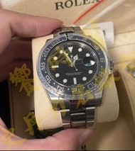 『已交流』👏勞力士 116710 LN 陶瓷圈 ROLEX GMT-Master II 116710LN 絕版停產 綠針