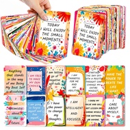 50Pcs Motivational Cards, Funny Office Products Inspiration Affirmation Cards 50 Unique Assorted Des