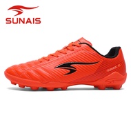 SUNAIS Daofeng รองเท้าฝึกพื้นฟุตบอลรองเท้าเด็กชายกันน้ำสำหรับเด็กผู้หญิงและรองเท้าฟุตบอลระบายอากาศได