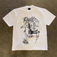 Miuzi t-shirt with unique patterns, basic form for men and women, easy to coordinate, cool and good 