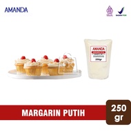 (Repack 250gr) Margarin Putih Amanda / Mentega Putih