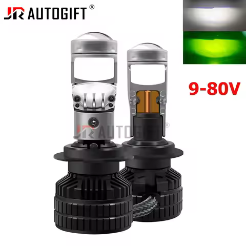 Canbus H7 LED 100 Watt Mini Projector Lens Automobles Bulb 20000LM White Lemon Green Hi/Lo Beam Head