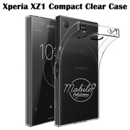 Sony Xperia XZ1 Compact  Clear / Transparent TPU Case (Anti Water Marks)