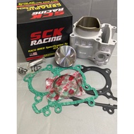 [ Y15 ] SCK RACING CERAMIC BLOCK KIT WITH FORGED PISTON [ 65mm / 66mm / 68mm ] + body + slip