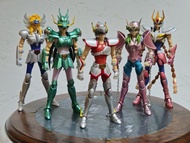 國產 gt 聖鬥士 星矢 神話 ex 初期青銅 聖衣 星矢 紫龍 冰河 瞬 一輝 20周年配色 共5款