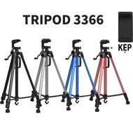Gậy Chụp Hình tripod 3 chân 3366 và Gậy chụp hình 3 chân NEEPHO NP-3170