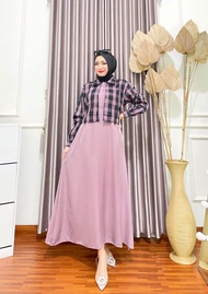 bisa cod -bayar d tempat JILBRAVE WENDY gamis muslim dress fashion anak muda terbaru termurah terlar
