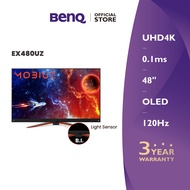 BenQ MOBIUZ EX480UZ｜48-inch｜OLED 4K｜ 0.1ms 120Hz｜ 16:9 HDR Gaming Monitor｜ AMD FreeSync ｜Premium audio