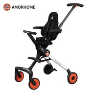 Walking Baby Lightweight Trolley High View Baby AM Stroller Foldable Children Can Sit Lying Handy To