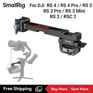 SmallRig ขายึดจอพร้อมตัวหนีบ NATO สำหรับ DJI RS 4 /Rs 4 Pro/rs 3 Pro/rs 3 Pro/rs 3 Min/rs 2 /Rsc 2 3