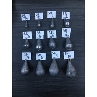 Fishing Stone Ladung Stone Beach Fishing/ Fishing/ Lead Sinker Tin Stone/ For Fishing