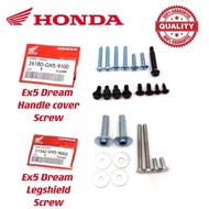 EX5 HIGH POWER EX5 DREAM EX5 HP FULL COVER SET SCREW BODY SKRU COVER SCREW SET SKRU HANDLE LEG SHIEL
