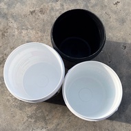 [USED/TERPAKAI] 95% Cleaned Tong SAHAJA Cat Kosong Murah Baldi Pail Plastic Cuci Bucket Rubbish Bin 