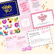 TOKUBI | Online Shop Thank You Card Gift card 12.7 x 9