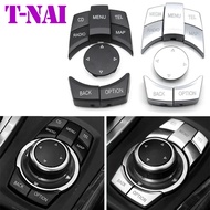 Central Console Multimedia CIC IDrive Control Button Cover For BMW 1 3 5 X1 X5 X6 Series E87 E90 E91