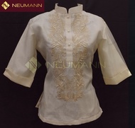 LADIES BARONG PINA ORGANZA (LONG FLORAL)