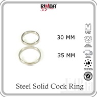 Rimba Stainless Steel Solid Cock Ring RIM 7374 (30 - 35 MM)